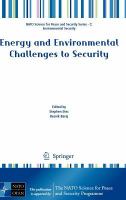 Energy and environmental challenges to security