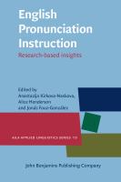 English pronunciation instruction research-based insights /