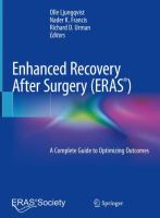 Enhanced Recovery After Surgery A Complete Guide to Optimizing Outcomes /