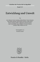 Entwicklung und Umwelt