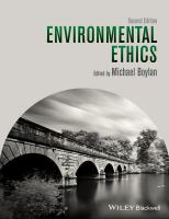 Environmental ethics