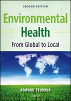 Environmental health from global to local /