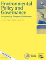Environmental policy and governance