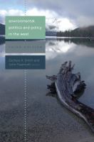 Environmental politics and policy in the west /