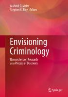Envisioning Criminology Researchers on Research as a Process of Discovery /