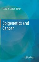 Epigenetics and Cancer