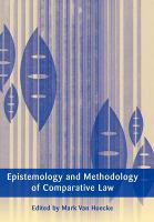 Epistemology and methodology of comparative law