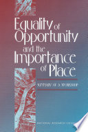 Equality of opportunity and the importance of place summary of a workshop /