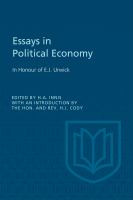 Essays in political economy in honour of E.J. Urwick