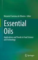 Essential Oils Applications and Trends in Food Science and Technology /