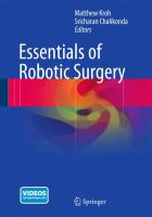 Essentials of Robotic Surgery