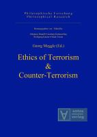 Ethics of Terrorism & Counter-Terrorism