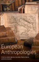 European anthropologies /