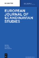 European journal of Scandinavian studies