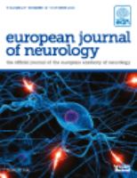 European journal of neurology the official journal of the European Federation of Neurological Societies.