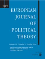 European journal of political theory EJPT.