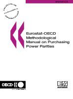 Eurostat-OECD methodological manual on purchasing power parities