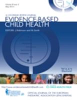Evidence-based child health a Cochrane review journal.