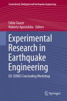 Experimental Research in Earthquake Engineering EU-SERIES Concluding Workshop /