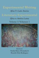 Experimental Writing : Africa Vs Latin America.