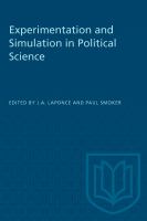 Experimentation and simulation in political science