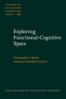 Exploring functional-cognitive space