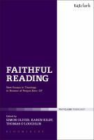 Faithful reading new essays in theology and philosophy in honour of Fergus Kerr, OP /