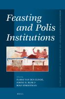 Feasting and polis institutions