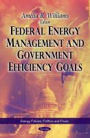 Federal energy management and government efficiency goals