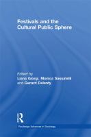 Festivals and the cultural public sphere