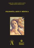 Filosofía, arte y mística : XXV y XXVI Encuentros Internacionales (7-9 mayo 2014 y 21-23 octubre 2015), Sociedad Castellano-Leonesa de Filosifía /