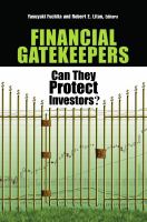 Financial gatekeepers : can they protect investors? /