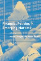 Financial policies in emerging markets