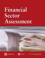 Financial sector assessment a handbook /