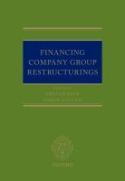 Financing company group restructurings