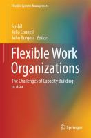 Flexible Work Organizations The Challenges of Capacity Building in Asia /