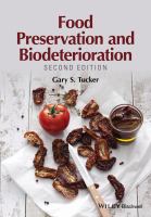 Food preservation and biodeterioration