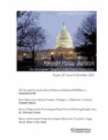 Foreign policy bulletin the documentary record of United States foreign policy.
