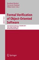 Formal Verification of Object-Oriented Software International Conference, FoVeOO 2011, Turin, Italy, October 5-7, 2011, Revised Selected Papers /