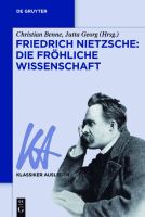 Friedrich Nietzsche die fröhliche Wissenschaft /