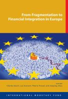 From fragmentation to financial integration in Europe