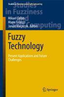 Fuzzy Technology Present Applications and Future Challenges /