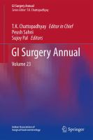 GI Surgery Annual Volume 23 /