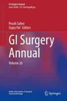 GI Surgery Annual Volume 26 /