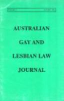 Gay & lesbian law journal