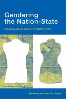 Gendering the Nation-State Canadian and Comparative Perspectives /