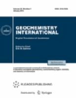 Geochemistry international