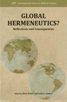 Global hermeneutics ? reflections and consequences /