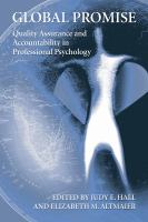 Global promise quality assurance and accountability in professional psychology /