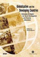 Globalization and the developing countries emerging strategies for rural development and poverty alleviation /